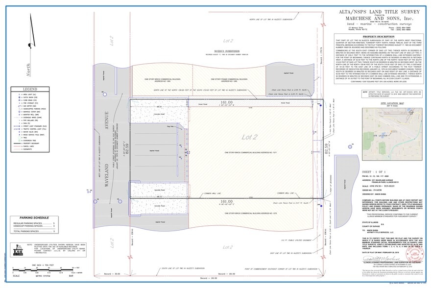 1071 Waveland Ave, Franklin Park, IL à vendre - Plan d’étage – Image 2 sur 21