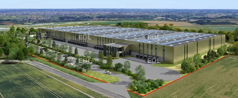 Industriel/Logistique dans Trangé à louer - Photo de l’immeuble – Image 1 sur 4