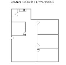 459 N Gilbert Rd, Gilbert, AZ à louer Plan d’étage– Image 1 sur 1