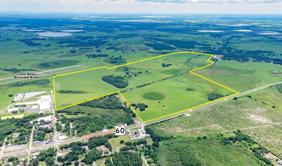 Highway 60 W, Lake Wales, FL à vendre - Aérien – Image 1 sur 10