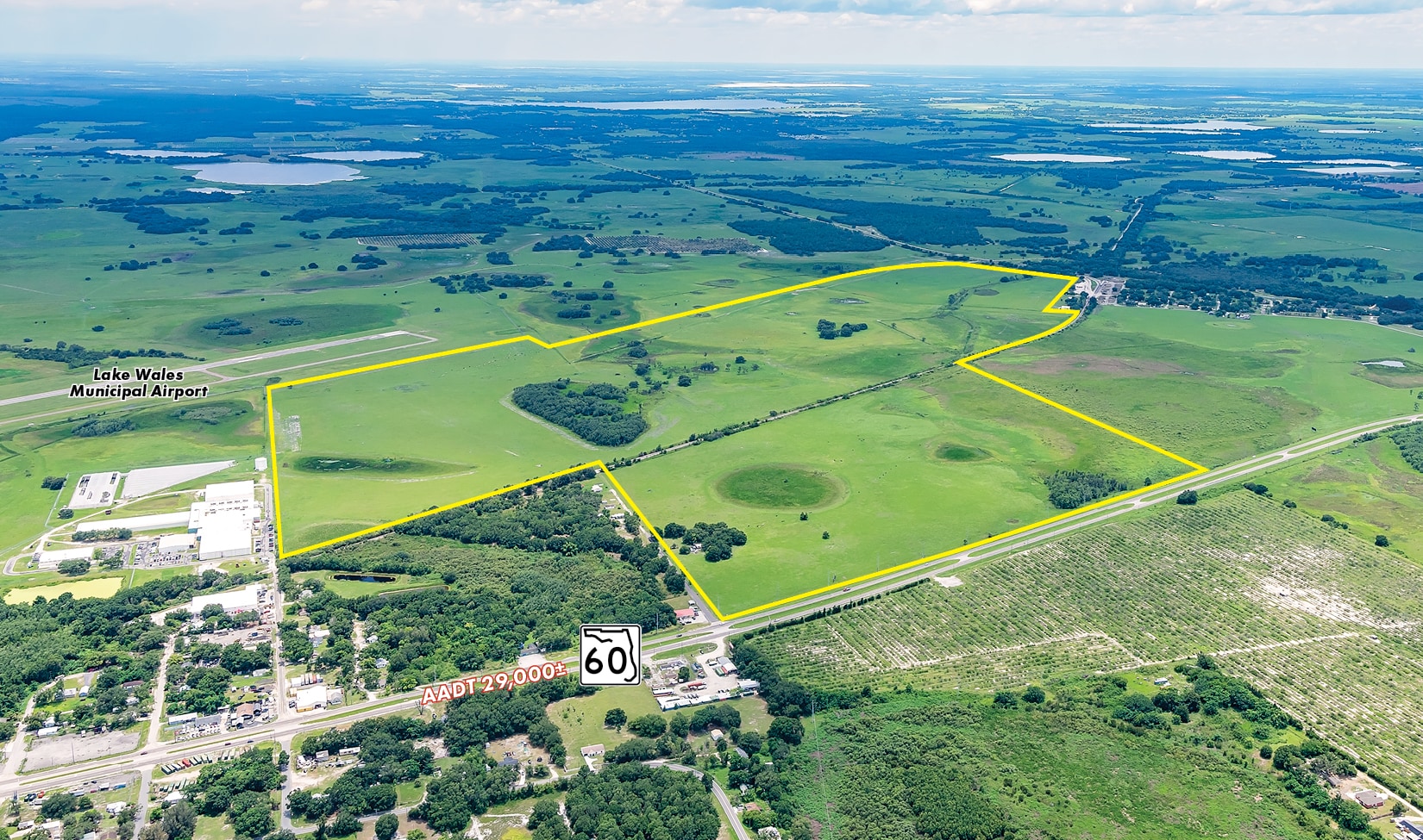 Highway 60 W, Lake Wales, FL à vendre Aérien– Image 1 sur 11