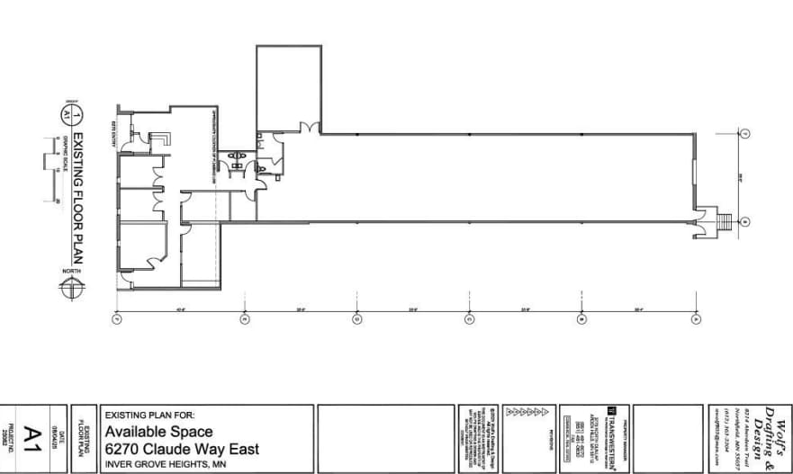 6250-6286 Claude Way, Inver Grove Heights, MN à louer Plan d’étage– Image 1 sur 1