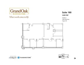 860 Blue Gentian Rd, Eagan, MN à louer Plan d’étage– Image 1 sur 1
