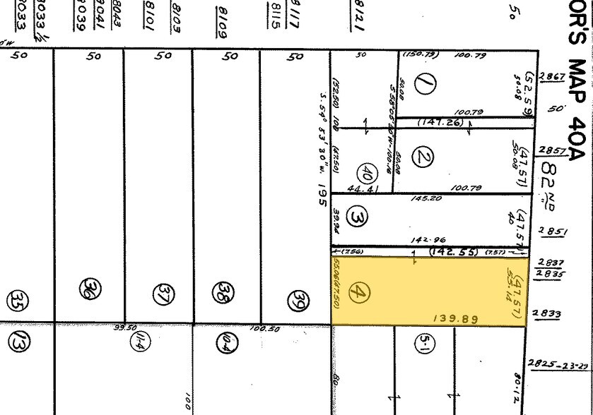 8100 MacArthur Blvd, Oakland, CA à louer - Plan cadastral – Image 2 sur 43