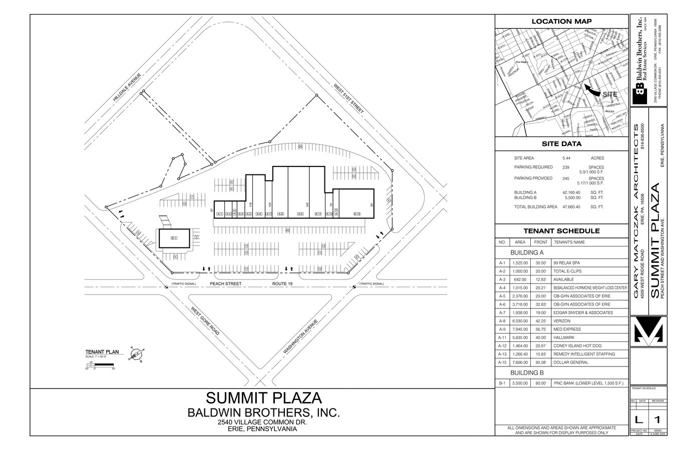 Plan de site