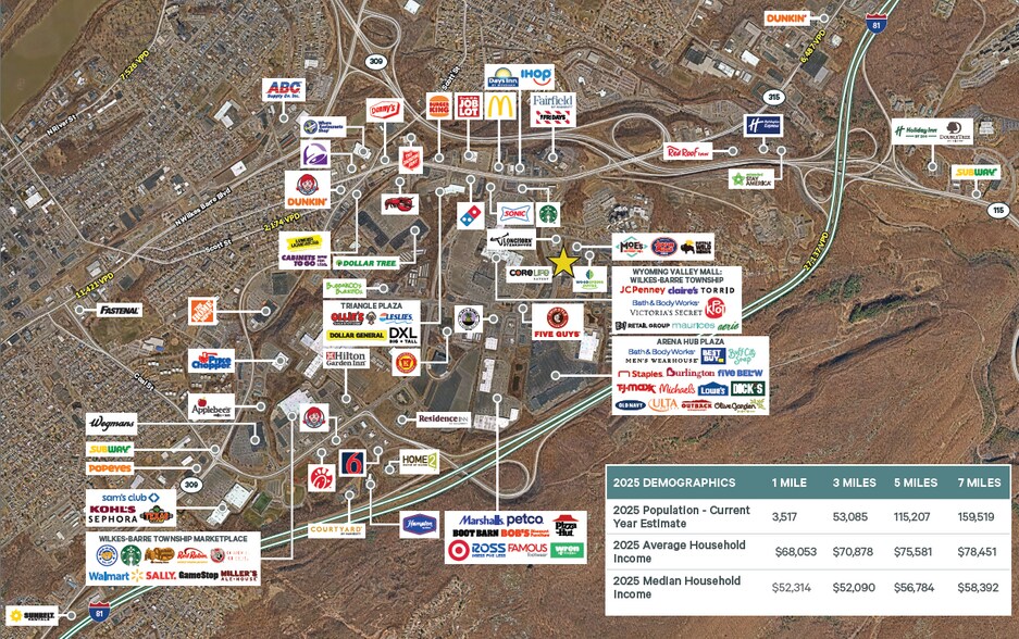 33 Bear Creek Blvd, Wilkes-Barre, PA à louer - Photo de l’immeuble – Image 2 sur 3