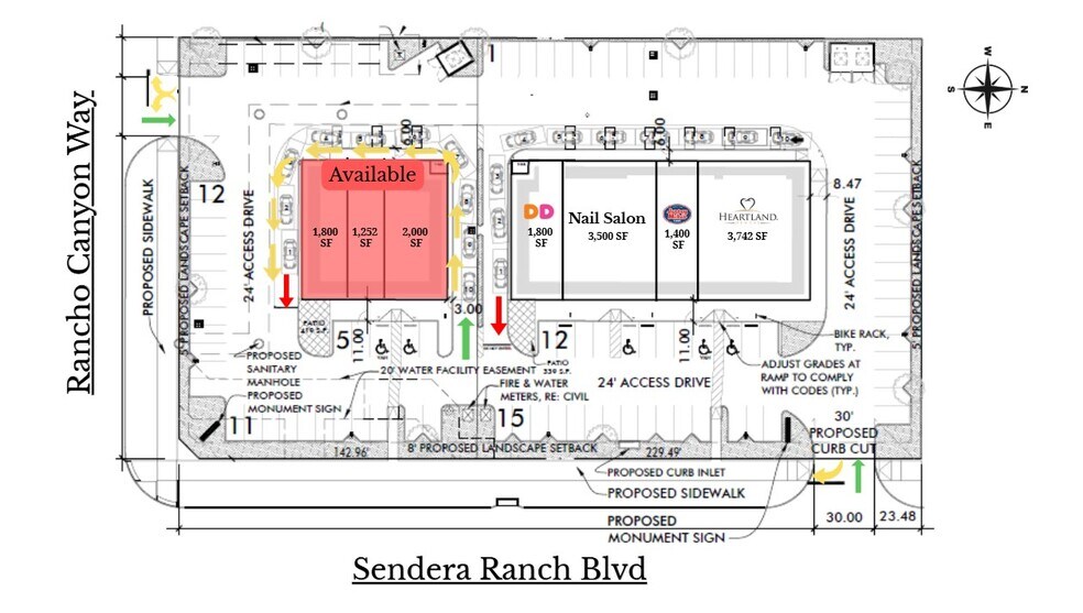 Sendera Ranch Blvd & Rancho Canyon Way, Haslet, TX à louer - Photo principale – Image 2 sur 5