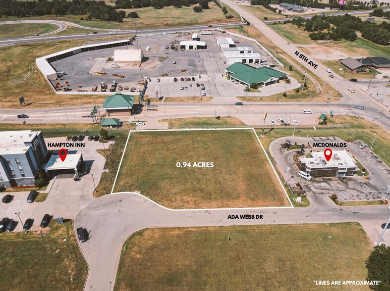 Ada Webb Drive, Stroud, OK à vendre - Aérien – Image 2 sur 17