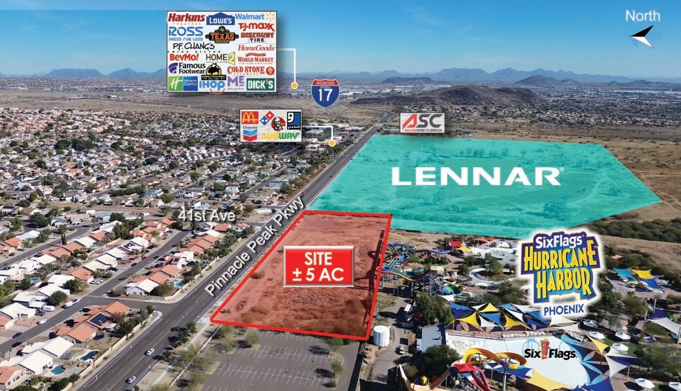 SEC 43rd Ave & Pinnacle Peak Rd, Glendale, AZ à louer - Photo de l’immeuble – Image 1 sur 1