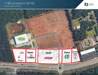 Plus de détails pour 1180 Jonesboro Rd, Mcdonough, GA - Terrain à louer