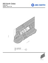 800 N Glebe Rd, Arlington, VA à louer Plan d’étage– Image 1 sur 1