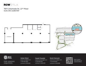 777 S Alameda St, Los Angeles, CA à louer Plan d’étage– Image 1 sur 1