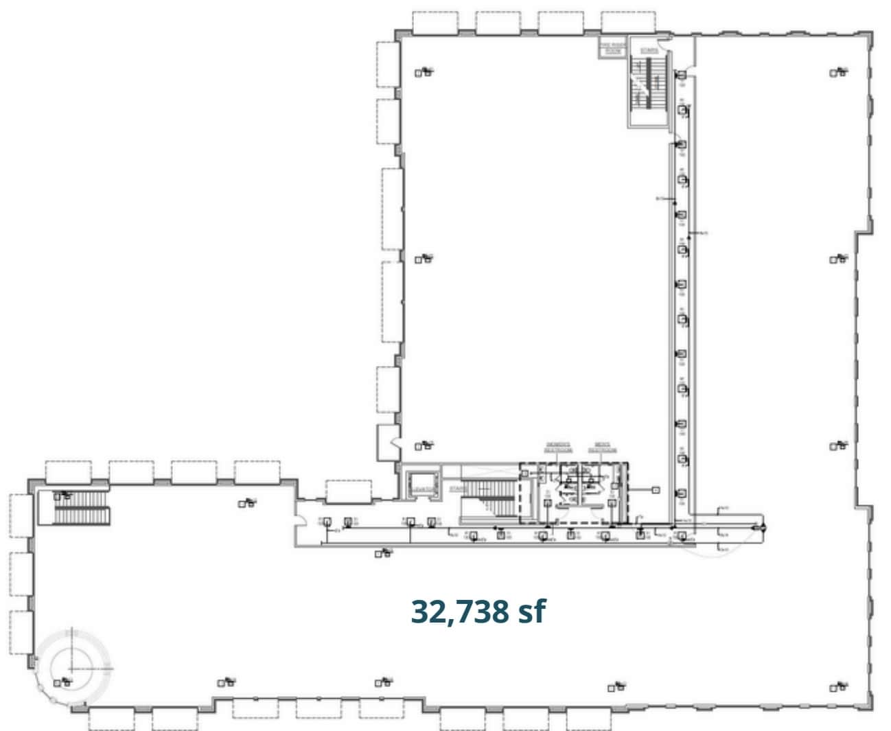 100 S Main St, Mansfield, TX à louer Plan d’étage– Image 1 sur 1