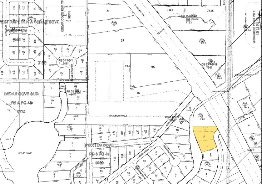 7222 S Tamiami Trl, Sarasota, FL à louer - Plan cadastral – Image 2 sur 37