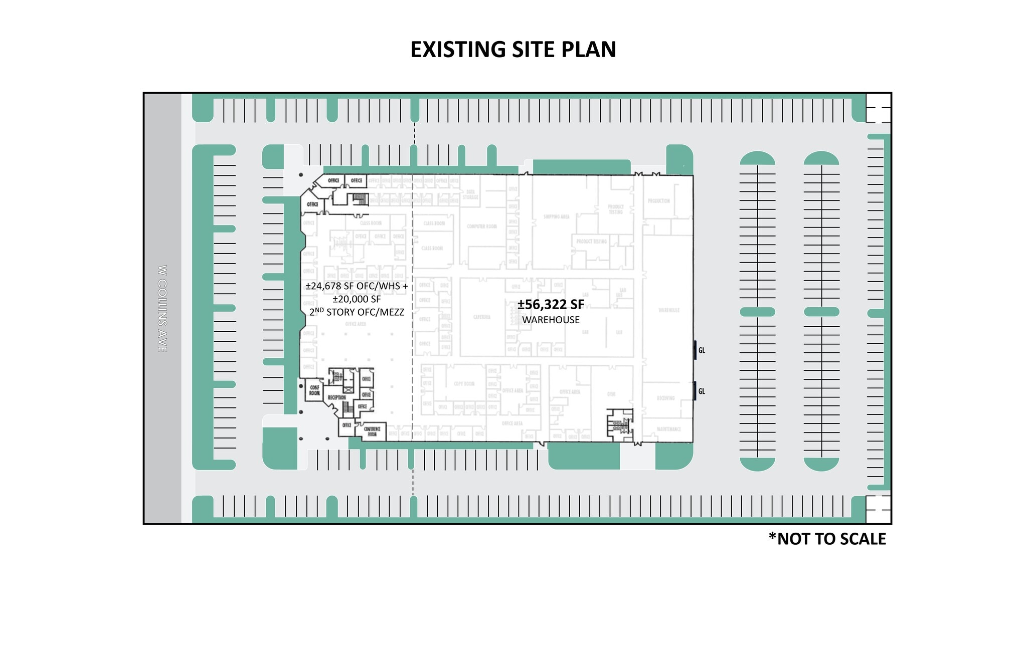 1717 W Collins Ave, Orange, CA à louer Plan de site– Image 1 sur 14