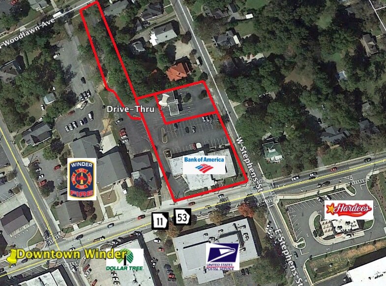 102 N Broad St, Winder, GA à louer - Photo de l’immeuble – Image 2 sur 11