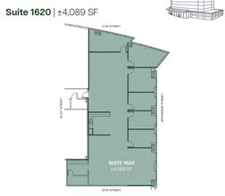 555 12th St, Oakland, CA à louer Plan d’étage– Image 1 sur 3