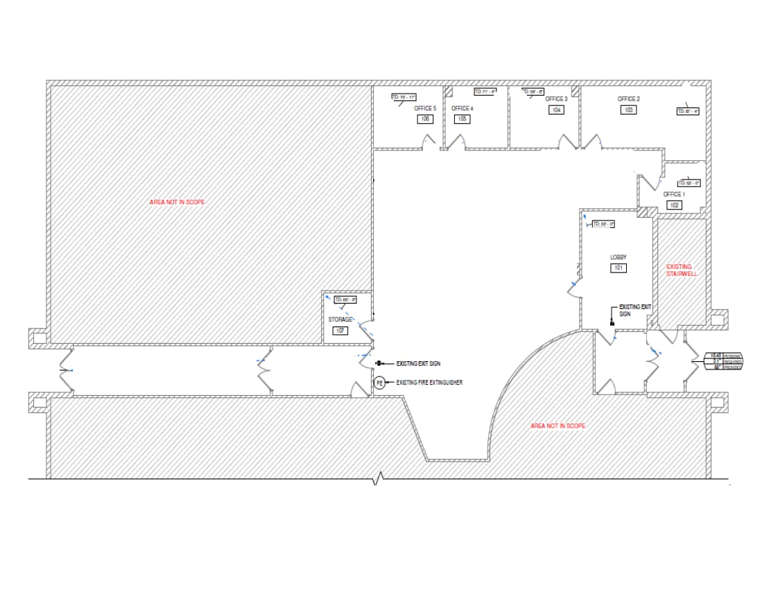 3353-3397 W Vine St, Kissimmee, FL à louer Plan d’étage– Image 1 sur 2