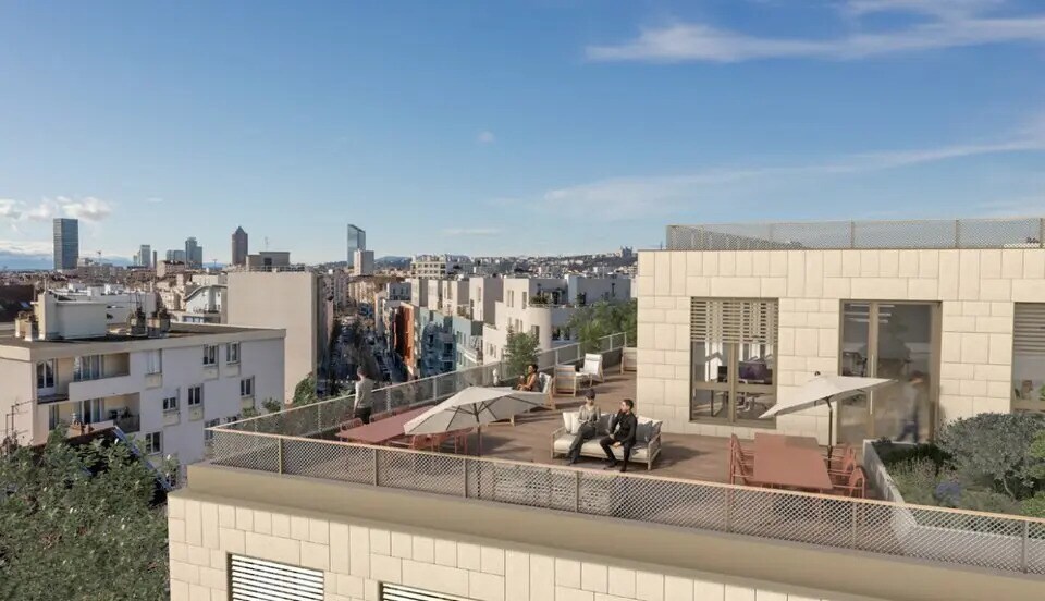 Bureau dans Villeurbanne à louer - Photo de l’immeuble – Image 3 sur 8