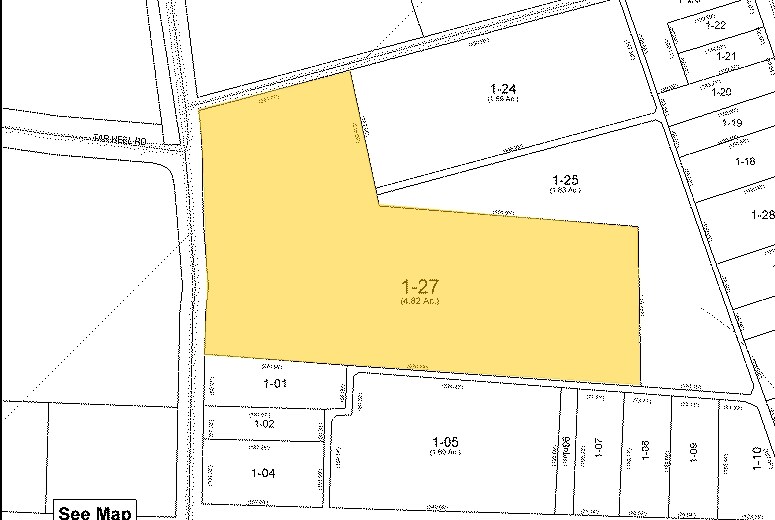 4830 Hovis Rd, Charlotte, NC à louer - Plan cadastral – Image 3 sur 4