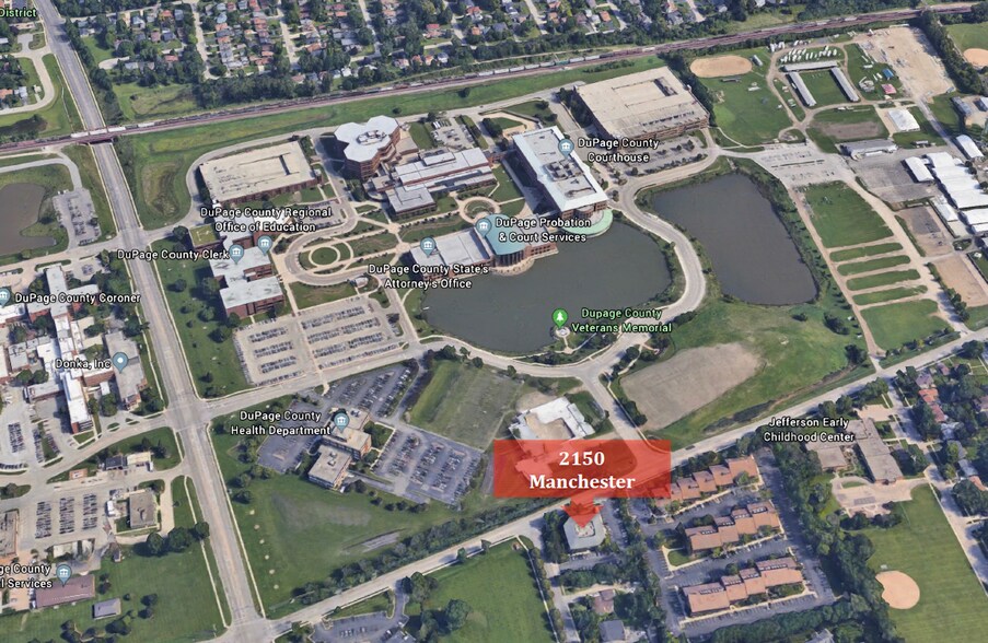 2150 Manchester Rd, Wheaton, IL à louer - Aérien – Image 3 sur 17