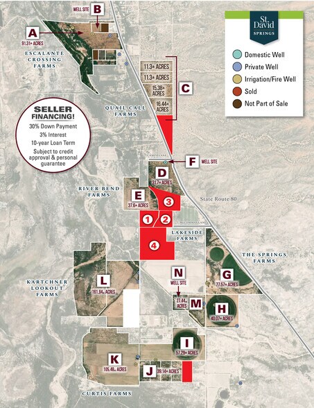 3630 S Curtis Flats Rd, Saint David, AZ à vendre - Photo de l’immeuble – Image 2 sur 56