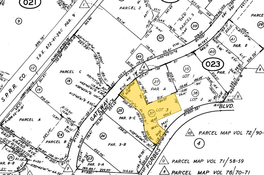 630 Gateway Blvd, South San Francisco, CA à louer - Plan cadastral – Image 2 sur 5