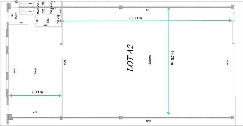 13-21 Quai Des Grésillons, Gennevilliers à louer - Plan d’étage – Image 3 sur 4