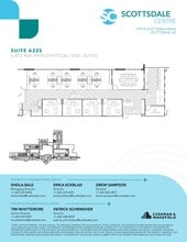 7373 N Scottsdale Rd, Scottsdale, AZ à louer Plan d’étage– Image 1 sur 1