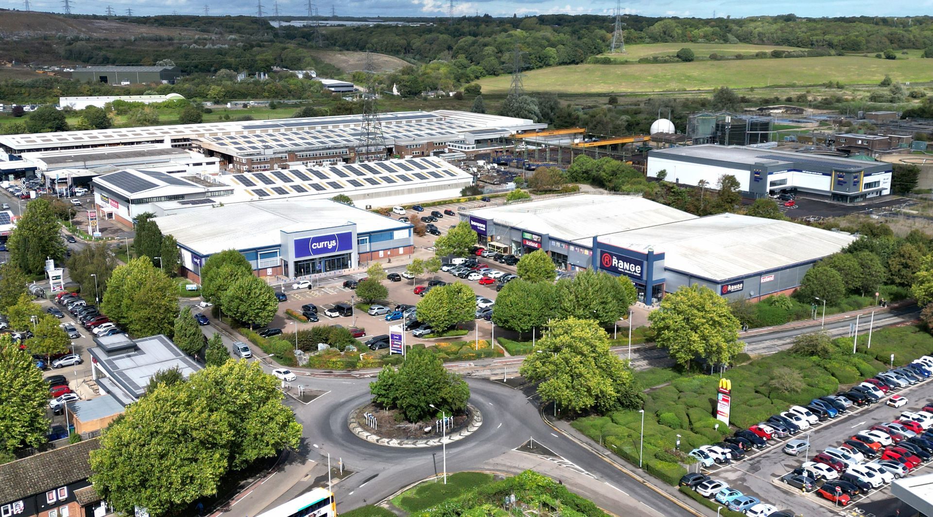 CANTERBURY RETAIL PARK portefeuille de 2 biens à vendre sur LoopNet.fr Aérien– Image 1 sur 13