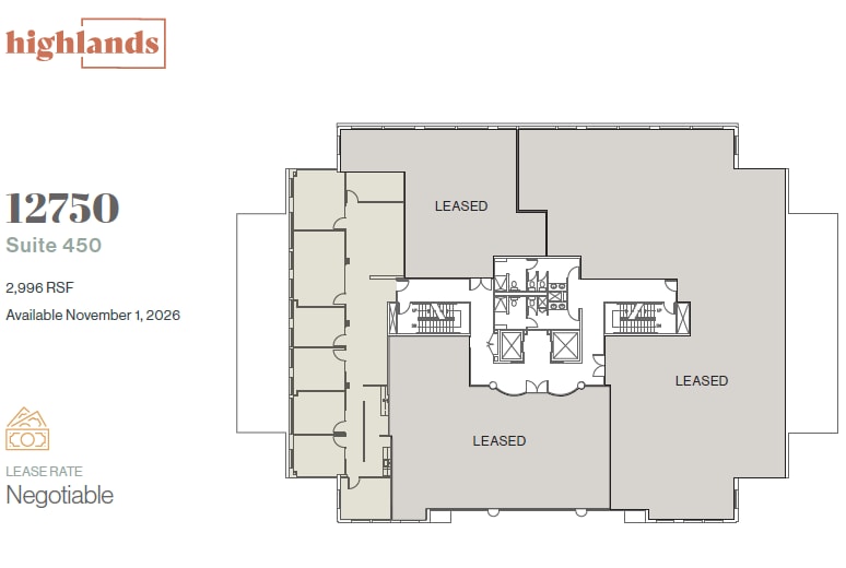 12750 High Bluff Dr, San Diego, CA à louer Plan d’étage– Image 1 sur 1