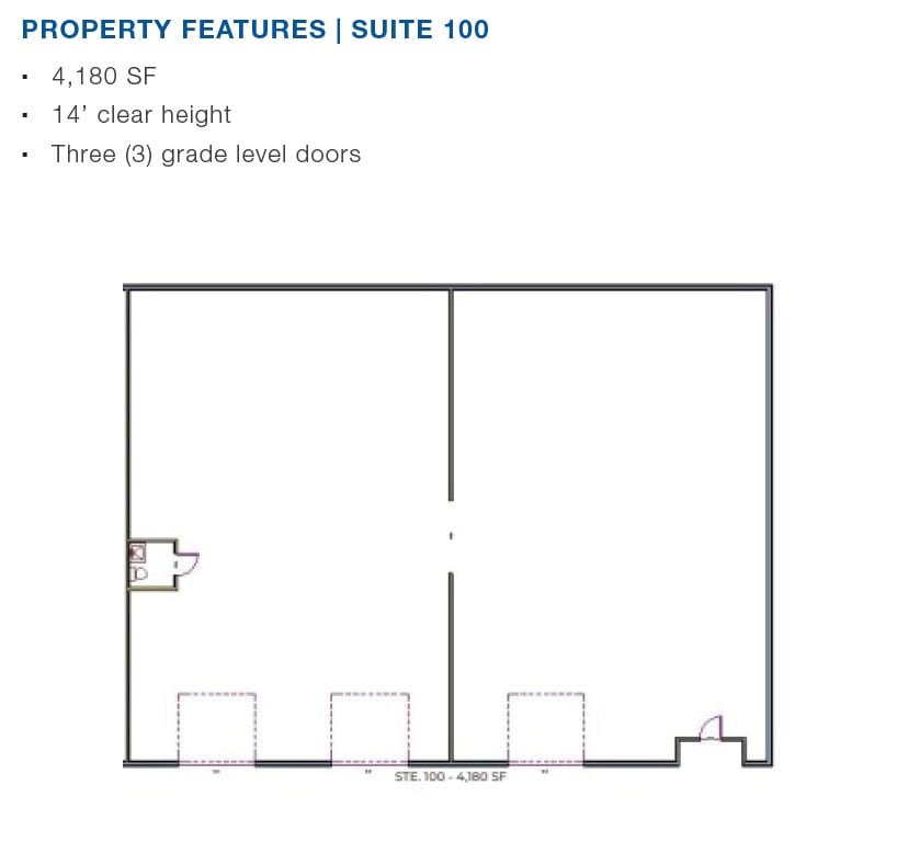 100 E Felix St, Fort Worth, TX à louer Plan d’étage– Image 1 sur 1