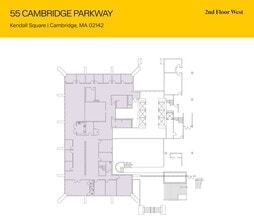 55 Cambridge Pky, Cambridge, MA à louer Plan d’étage– Image 1 sur 1