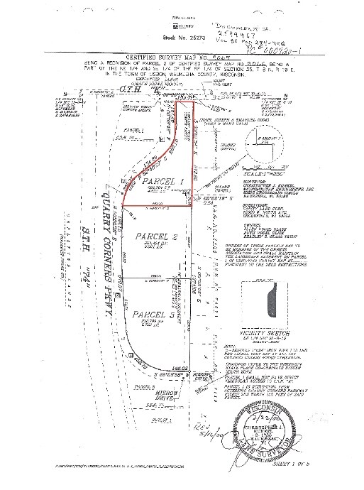 Quarry Corners Pkwy & Lisbon Road, Lisbon, WI à vendre Plan cadastral– Image 1 sur 2