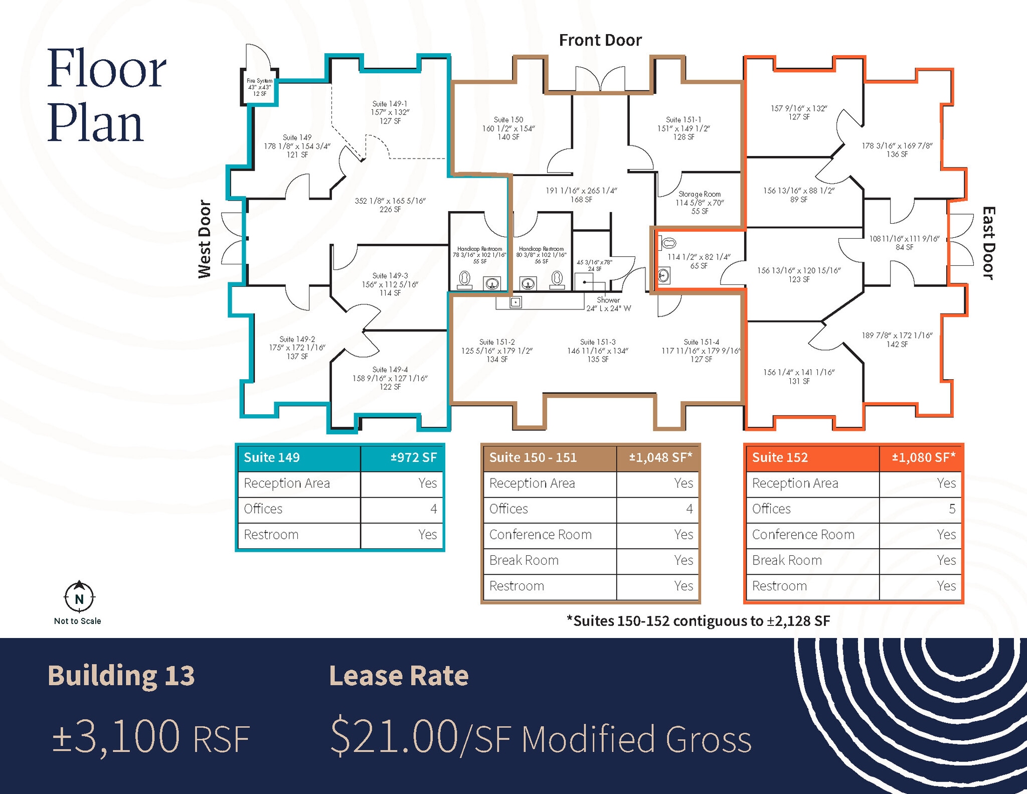7165 E University Dr, Mesa, AZ à louer Plan d’étage– Image 1 sur 1