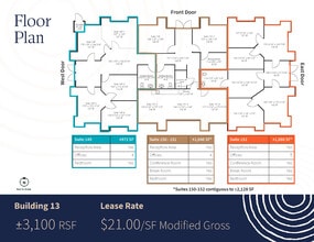 7165 E University Dr, Mesa, AZ à louer Plan d’étage– Image 1 sur 1