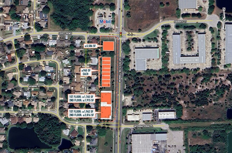 2305 Murrell rd, Rockledge, FL à louer - Aérien – Image 2 sur 5