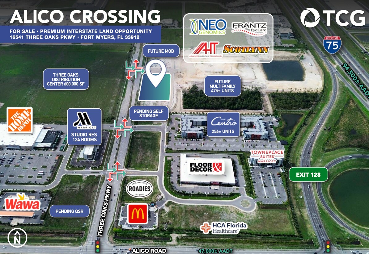 16541 Three Oaks Pky, Fort Myers, FL à vendre Photo principale– Image 1 sur 4