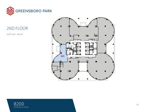 8180-8200 Greensboro Dr, McLean, VA à louer Plan d’étage– Image 1 sur 1