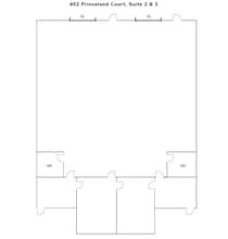 410 Princeland Ct, Corona, CA à louer Plan d’étage– Image 2 sur 2