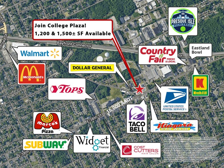 2018-2028 E 38th St, Erie, PA à louer - Aérien – Image 2 sur 21