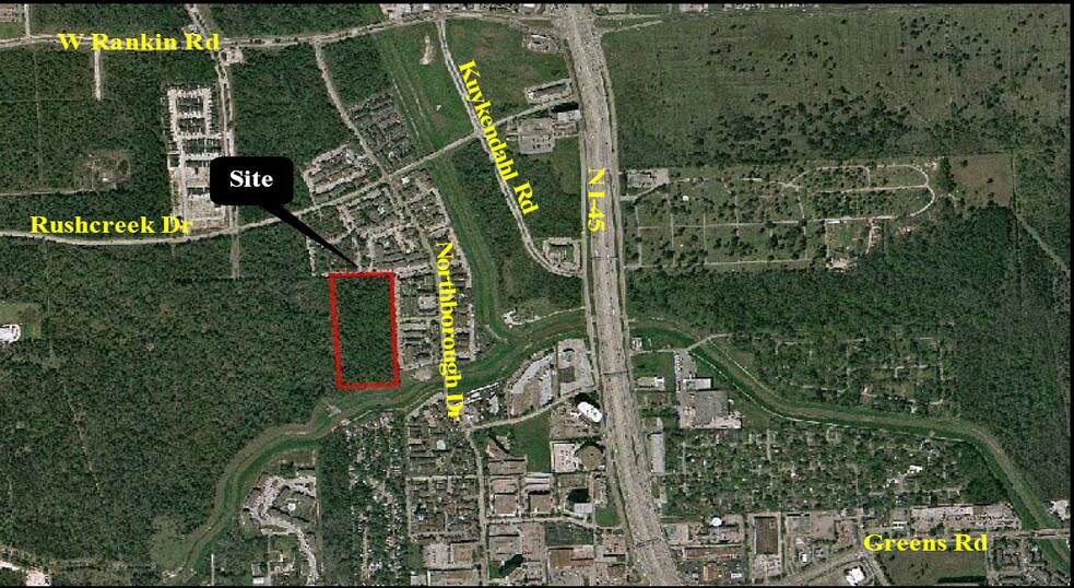 Ella Blvd. and Rushcreek Dr. +/- 13.47 AC, Houston, TX à vendre - Photo principale – Image 1 sur 2