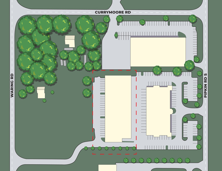 4190 Waring Rd, Lakeland, FL à louer - Plan de site – Image 3 sur 9