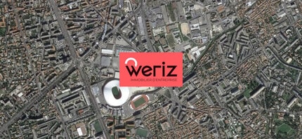 Marseille - VUE AÉRIENNE vue de carte