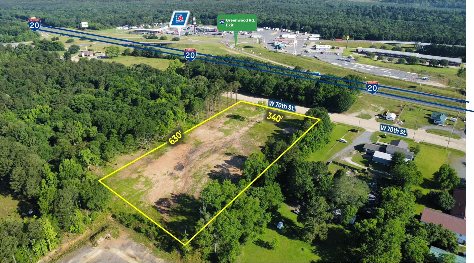 W 70th St, Greenwood, LA à vendre Photo principale– Image 1 sur 10