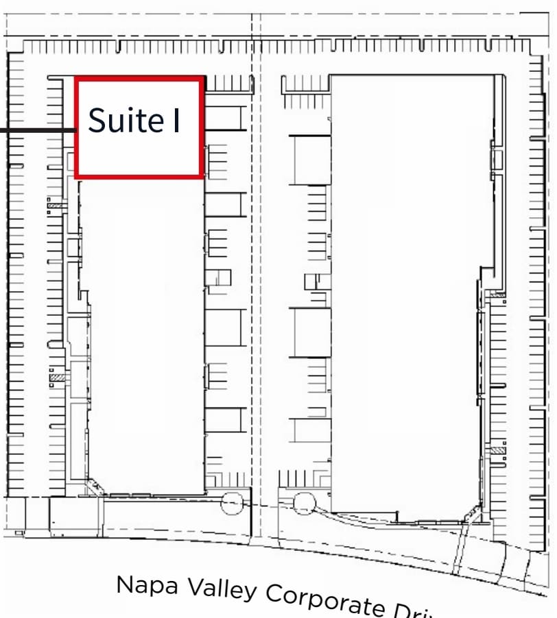 2557 Napa Valley Corporate Dr, Napa, CA à louer Plan d’étage– Image 1 sur 2