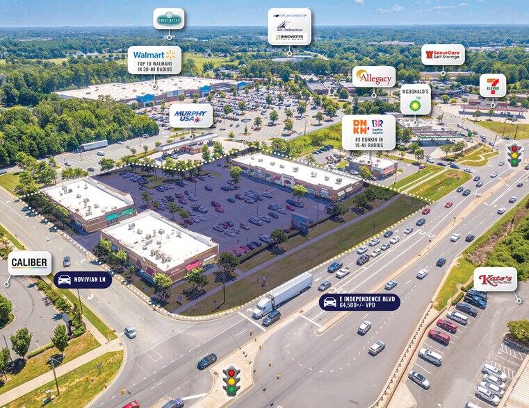 Shoppes at Indian Trail portefeuille de 3 biens à vendre sur LoopNet.fr - Photo de l’immeuble – Image 3 sur 10