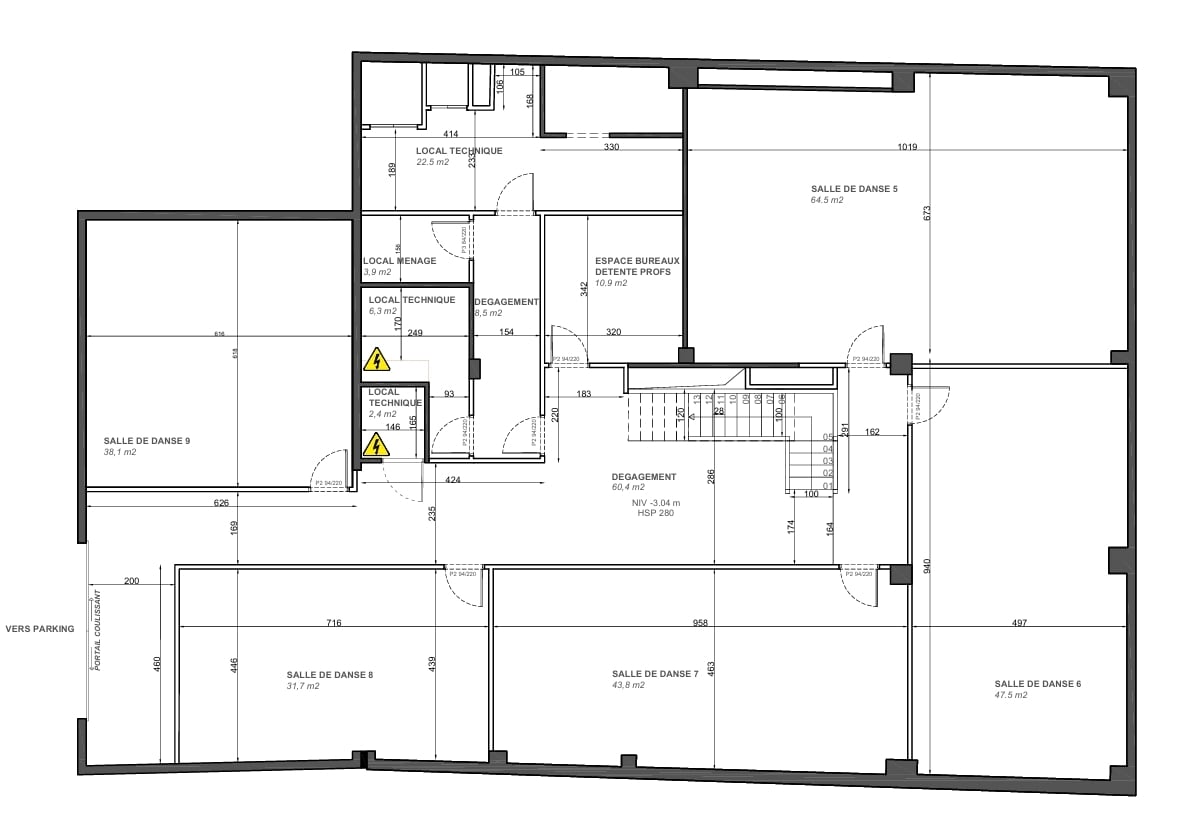 71-73 Rue De Saussure, Paris à louer Plan d’étage– Image 1 sur 1