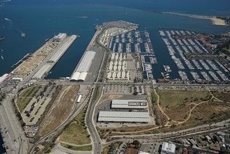 110 E 22nd St, San Pedro, CA - VUE AÉRIENNE vue de carte