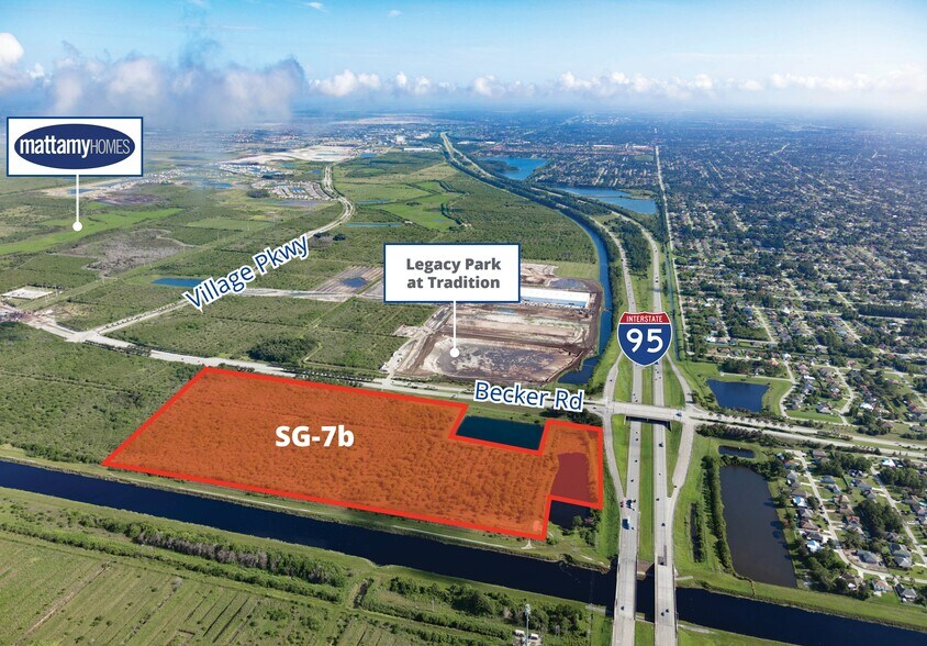 I-95 & Becker Road, Port Saint Lucie, FL à vendre - Photo principale – Image 3 sur 4